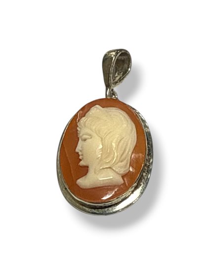 Anhänger Mandile 1922 Dame Cammei  in Silber Conchiglia 2MCICM228.2 - 2MCICM228.2